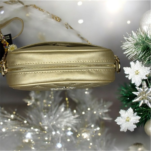 Badgley Mischka Crossbody w/ Bag Scarf & Charm - Picture 6 of 9